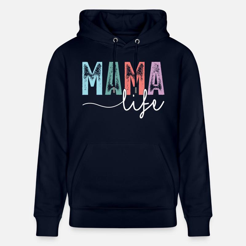 Vie de maman - Sweat à capuche bio CRUISER Stanley/Stella Unisexe - marine