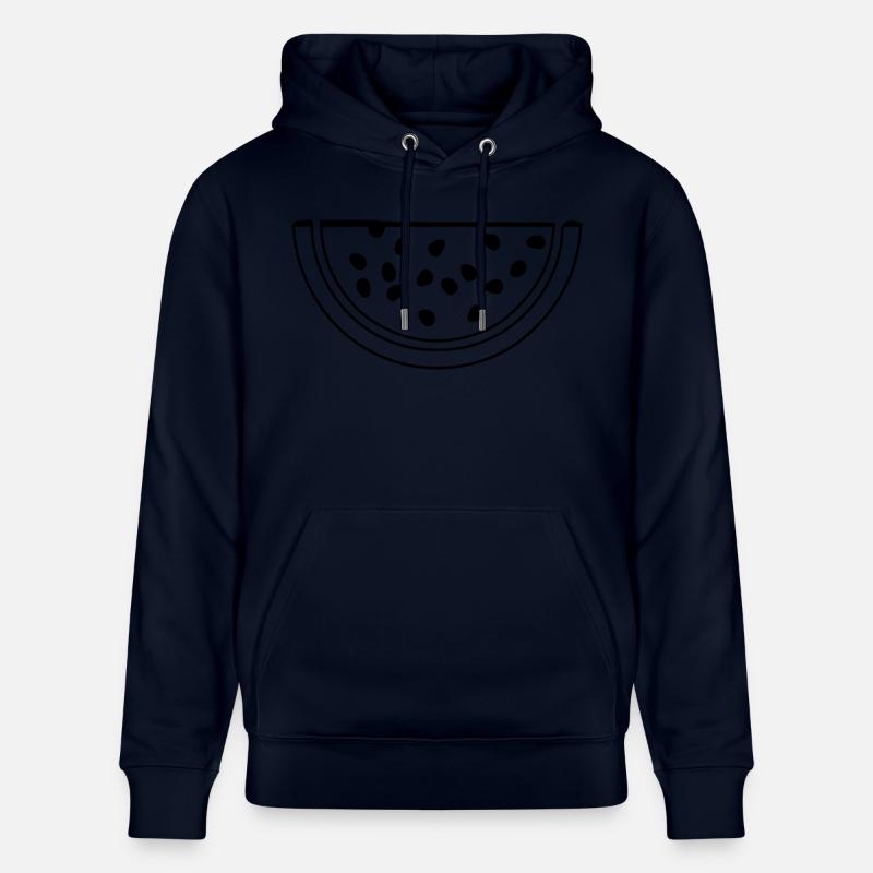 Melon pastèque - Sweat à capuche bio CRUISER Stanley/Stella Unisexe - marine