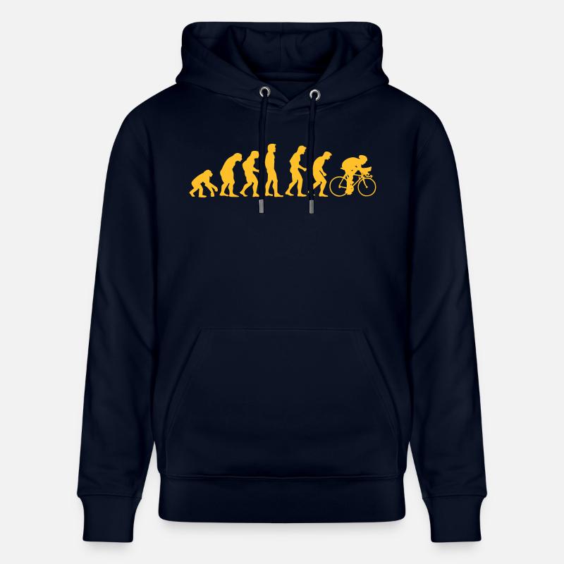 fahrrad_evolution - Sweat à capuche bio CRUISER Stanley/Stella Unisexe - marine