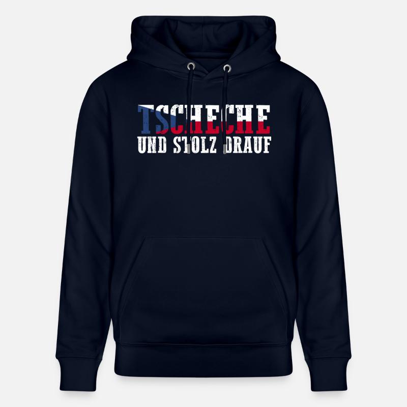 Tchèques République tchèque - Sweat à capuche bio CRUISER Stanley/Stella Unisexe - marine