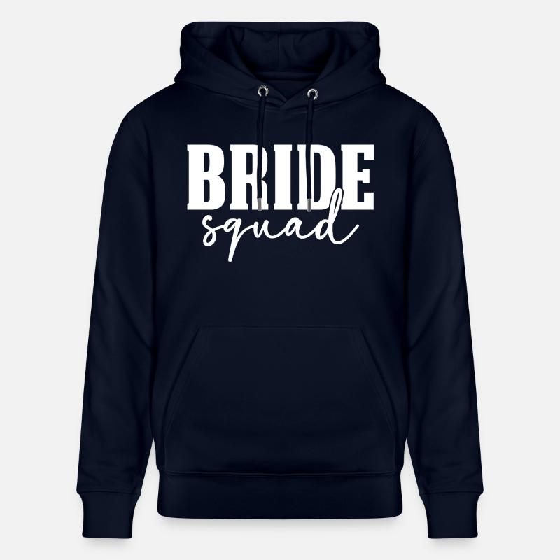 Escouade de la mariée - Sweat à capuche bio CRUISER Stanley/Stella Unisexe - marine