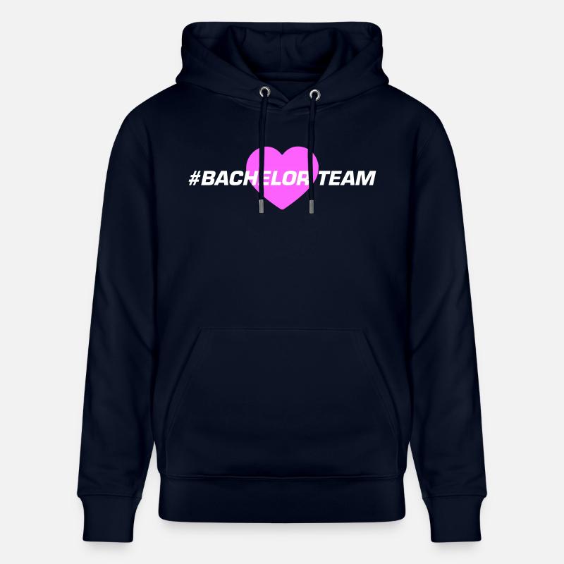 Bachelor Équipe Cœur - Sweat à capuche bio CRUISER Stanley/Stella Unisexe - marine