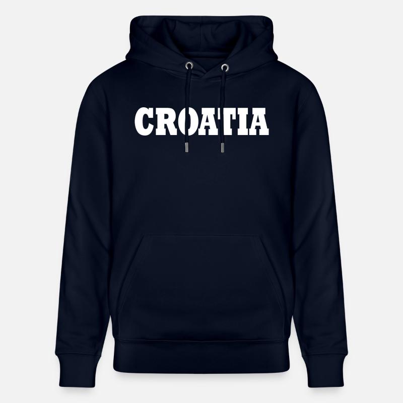Kroatien - Stanley/Stella Unisex Bio-Hoodie CRUISER  - Navy