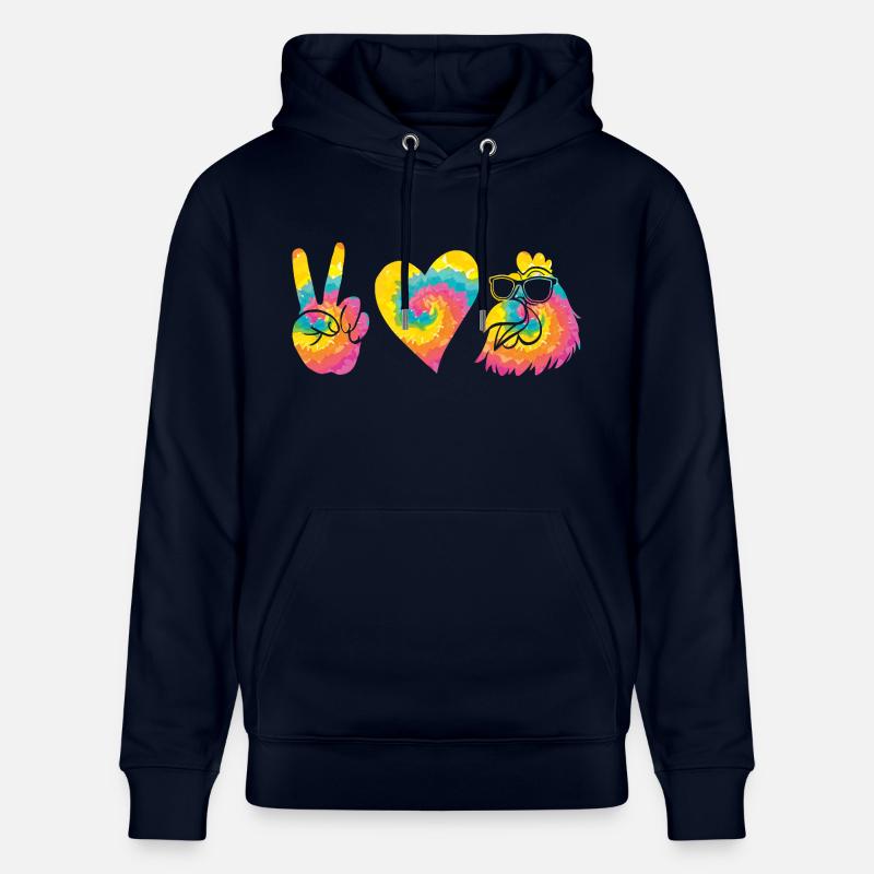 Poules Poule - Sweat à capuche bio CRUISER Stanley/Stella Unisexe - marine
