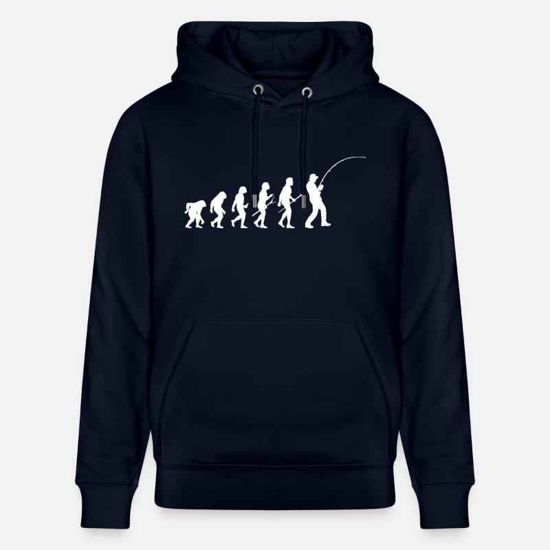 Angler Evolution Angeln - Stanley/Stella Unisex Bio-Hoodie CRUISER  - Navy