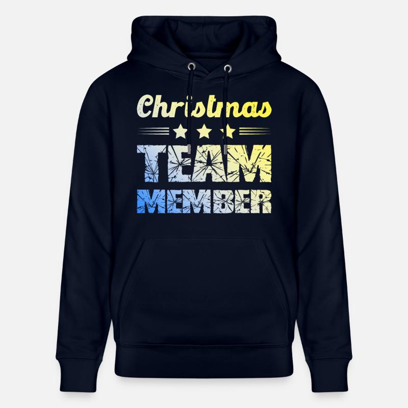 L’équipe de Noël - Sweat à capuche bio CRUISER Stanley/Stella Unisexe - marine