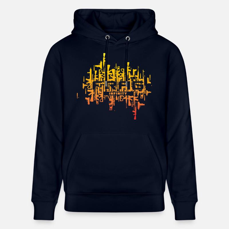 Infinity CS Frag Sunset - Sweat à capuche bio CRUISER Stanley/Stella Unisexe - marine