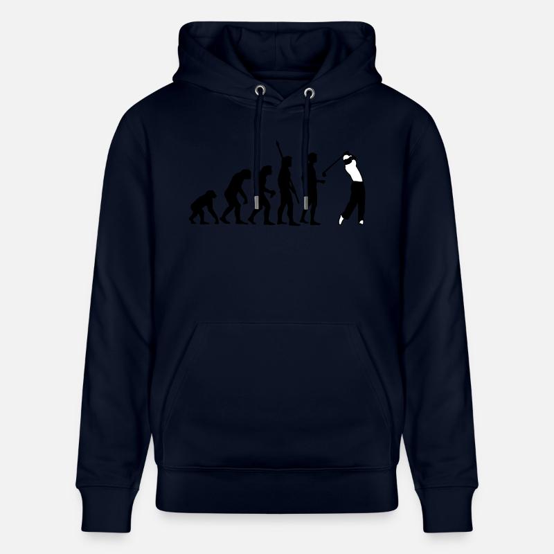 evolution_golf_b_2c - Stanley/Stella CRUISER Unisex Organic Hoodie - navy