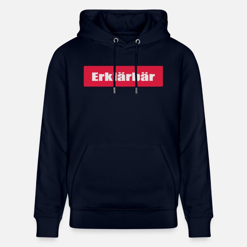 Erklaerbaer - Stanley/Stella Unisex Bio-Hoodie CRUISER  - Navy