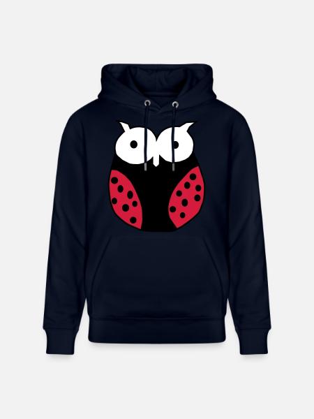 Ladybug Gross - Stanley/Stella CRUISER Unisex Organic Hoodie - navy