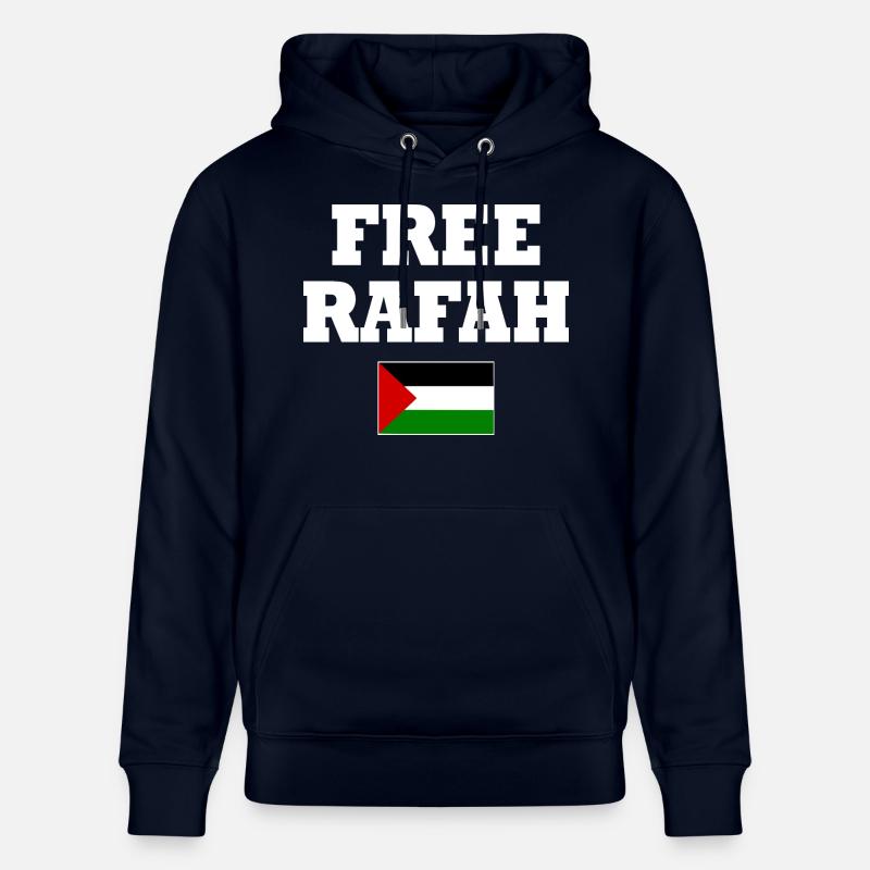 Free rafah - Sweat à capuche bio CRUISER Stanley/Stella Unisexe - marine