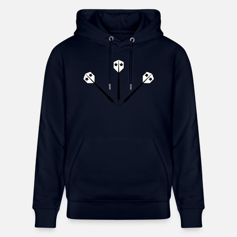 Fléchettes Dart 2c fléchettes - Sweat à capuche bio CRUISER Stanley/Stella Unisexe - marine