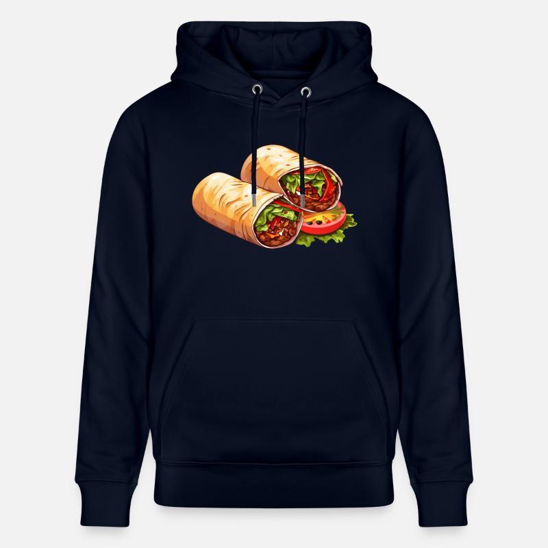 Délicatesse savoureuse : Döner Dürüm Wrap - Sweat à capuche bio CRUISER Stanley/Stella Unisexe - marine