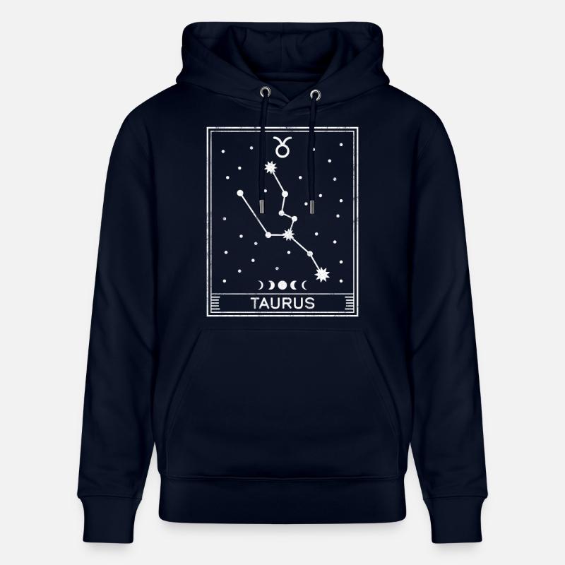 Sternzeichen Stier - Stanley/Stella Unisex Bio-Hoodie CRUISER  - Navy