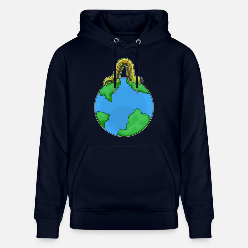 Chenille Terre - Sweat à capuche bio CRUISER Stanley/Stella Unisexe - marine