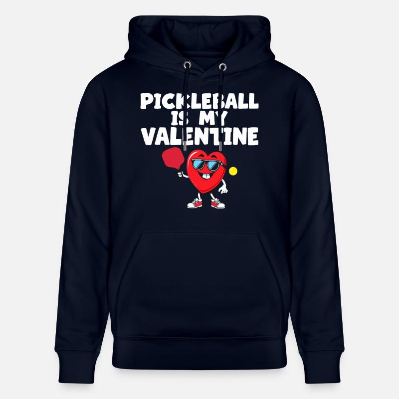 Pickleball Is My Valentine Gift - Sweat à capuche bio CRUISER Stanley/Stella Unisexe - marine