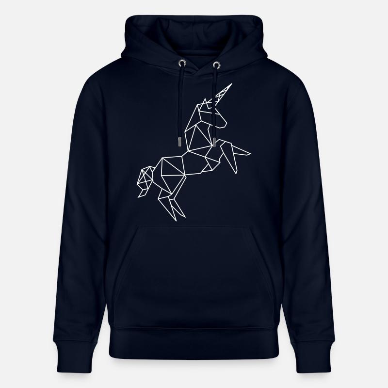 Graphique Licorne - Sweat à capuche bio CRUISER Stanley/Stella Unisexe - marine