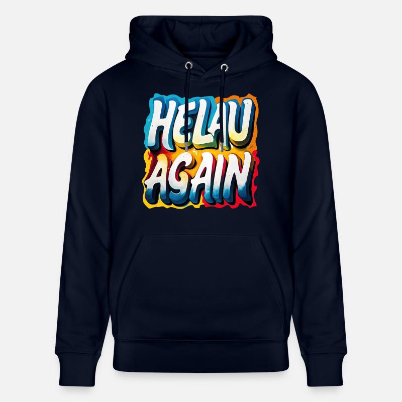 Helau Again Carnaval Carnaval - Sweat à capuche bio CRUISER Stanley/Stella Unisexe - marine