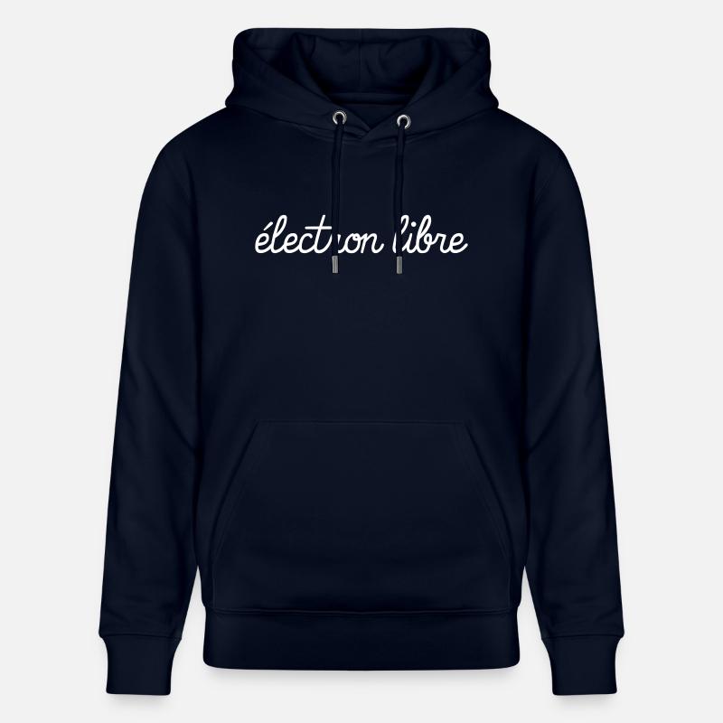 Electron Libre - Sweat à capuche bio CRUISER Stanley/Stella Unisexe - marine