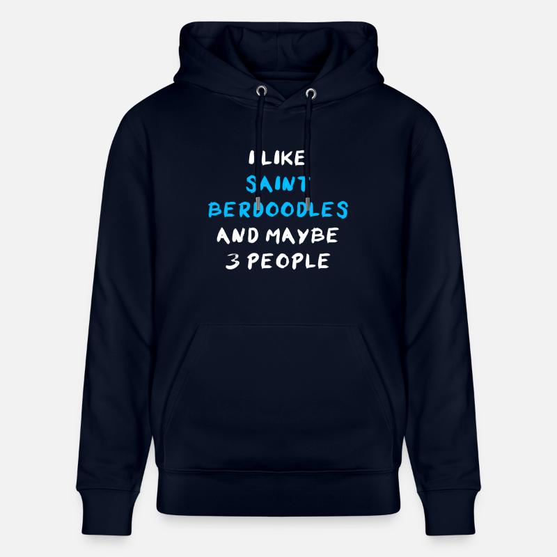 Saint Berdoodle - Stanley/Stella Unisex Bio-Hoodie CRUISER - Navy