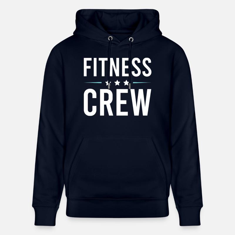 Équipe de conditionnement physique - Sweat à capuche bio CRUISER Stanley/Stella Unisexe - marine