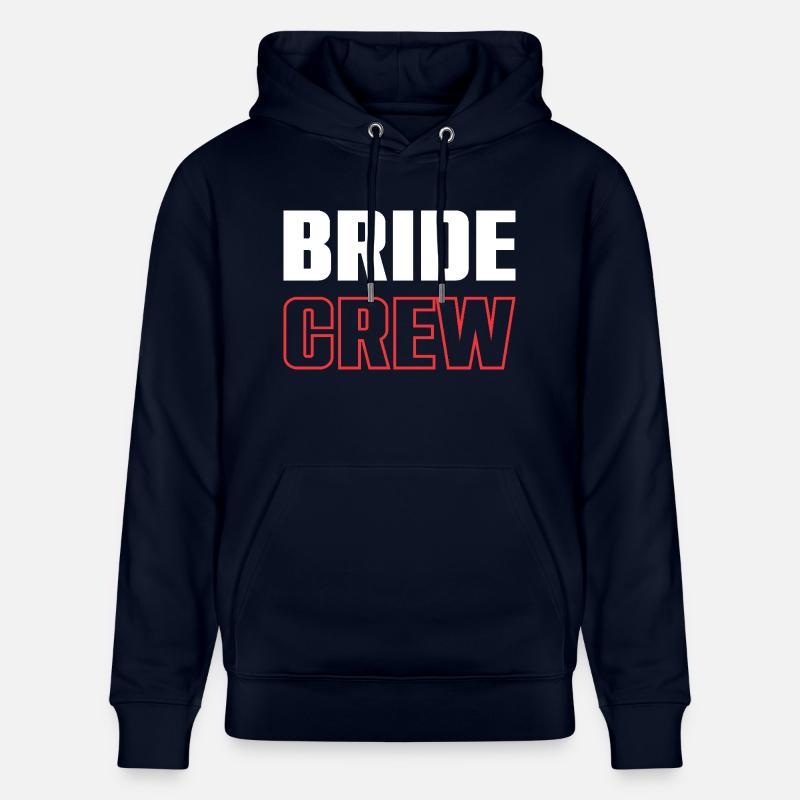 Équipage de la mariée - Sweat à capuche bio CRUISER Stanley/Stella Unisexe - marine