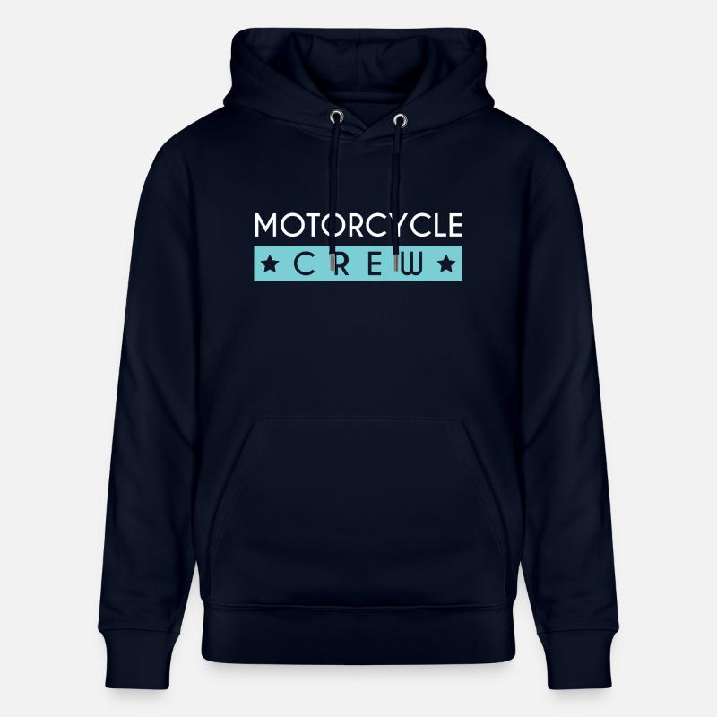 Équipage de motos - Sweat à capuche bio CRUISER Stanley/Stella Unisexe - marine