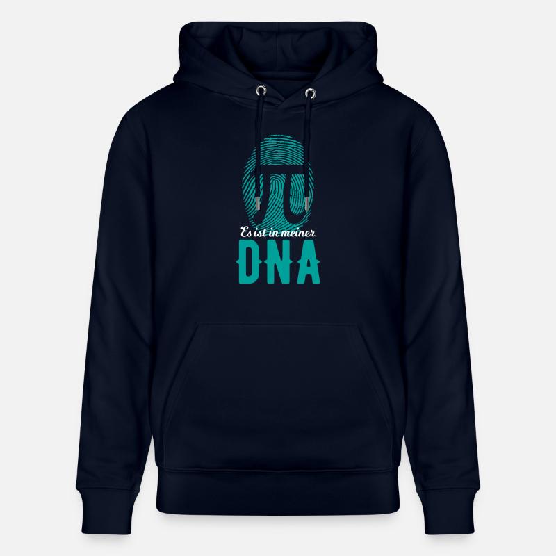 Math DNA Math Teacher Math Teacher Mathematician - Stanley/Stella CRUISER Unisex Organic Hoodie - navy