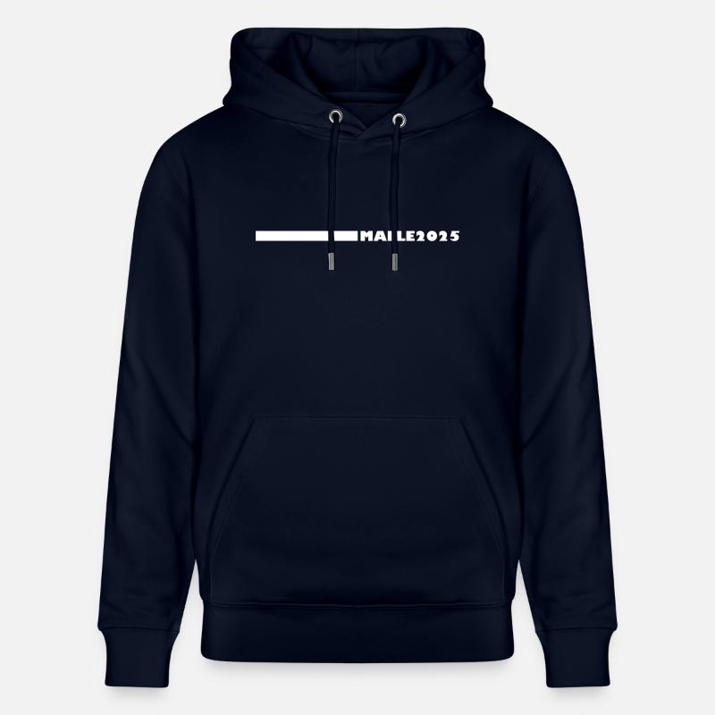 Malle 2025 - Sweat à capuche bio CRUISER Stanley/Stella Unisexe - marine