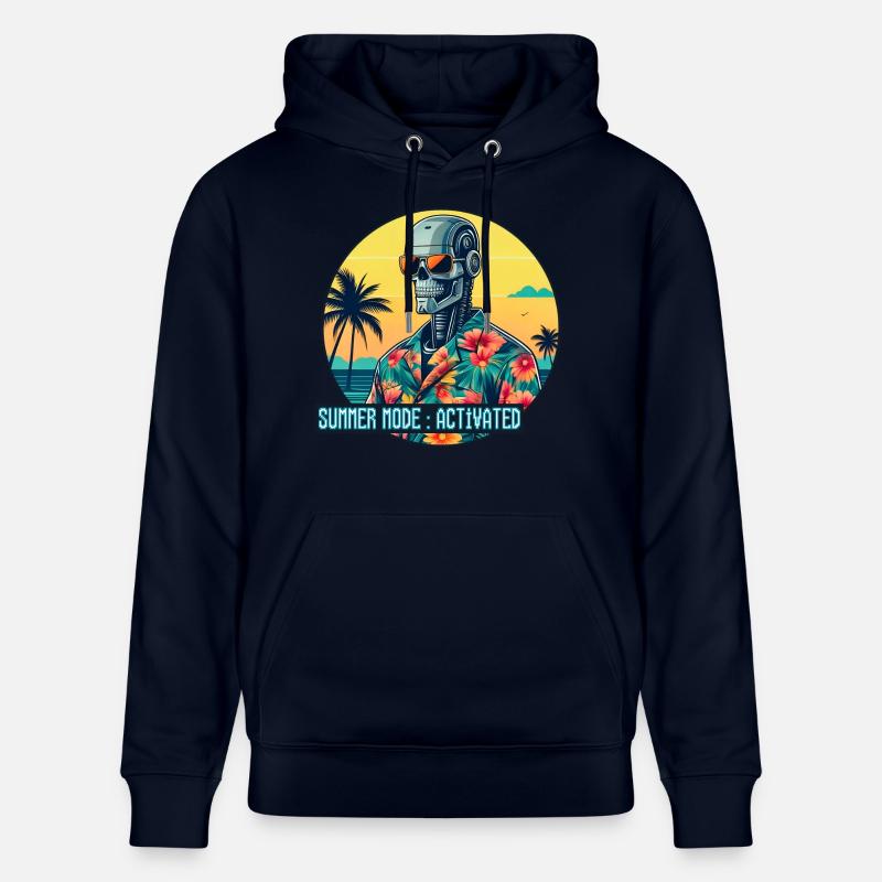 Mode été activé - Sweat à capuche bio CRUISER Stanley/Stella Unisexe - marine