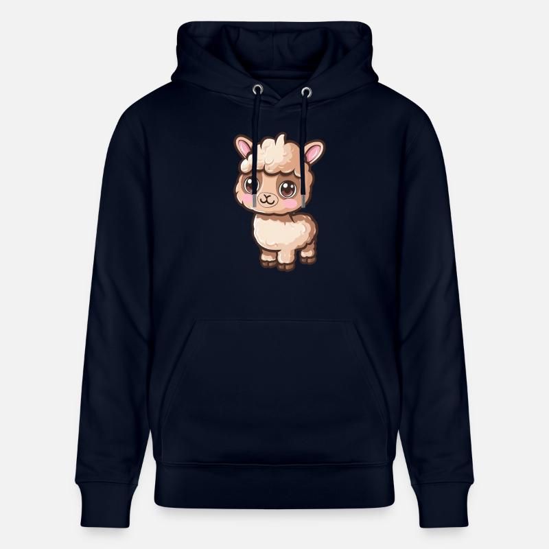 Motif d’alpaga mignon pour vous - Sweat à capuche bio CRUISER Stanley/Stella Unisexe - marine