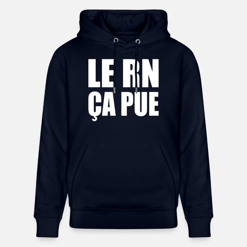 le rn ça pue - Sweat à capuche bio CRUISER Stanley/Stella Unisexe - marine