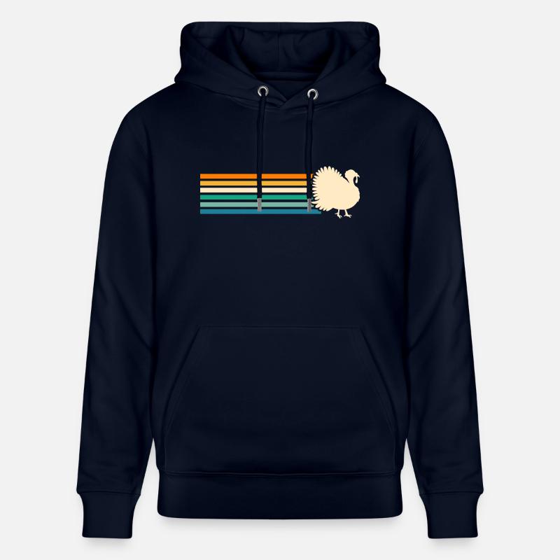 Poulets Coq Dinde - Sweat à capuche bio CRUISER Stanley/Stella Unisexe - marine