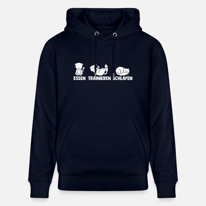 Clôture Clôture - Sweat à capuche bio CRUISER Stanley/Stella Unisexe - marine
