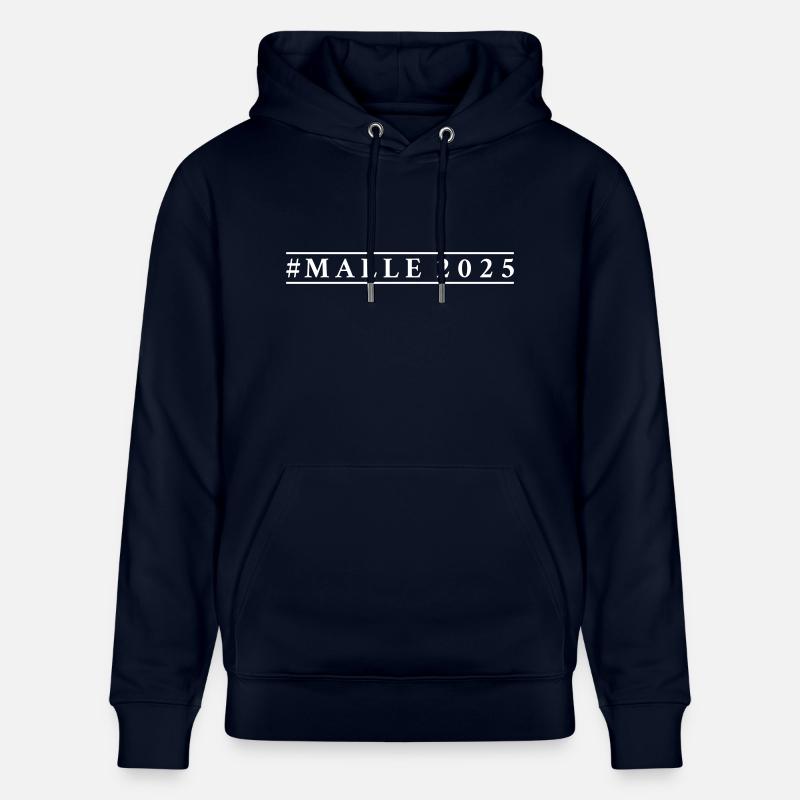 Malle 2025 - Sweat à capuche bio CRUISER Stanley/Stella Unisexe - marine