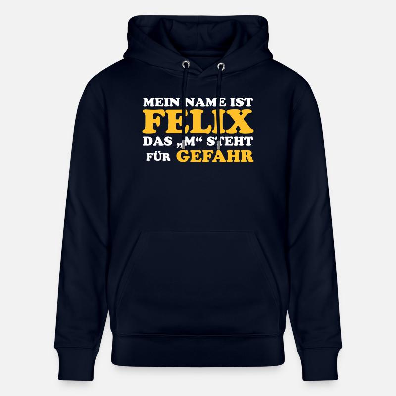 Felix risque "M" - Sweat à capuche bio CRUISER Stanley/Stella Unisexe - marine