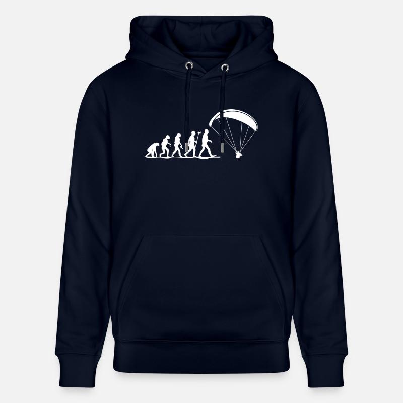 evolution paragliding - Sweat à capuche bio CRUISER Stanley/Stella Unisexe - marine