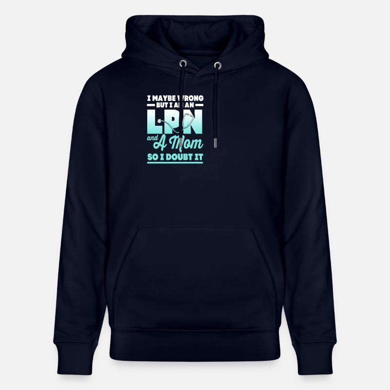 Krankenpfleger Krankenpflegerin Krankenschwester - Stanley/Stella Unisex Bio-Hoodie CRUISER - Navy