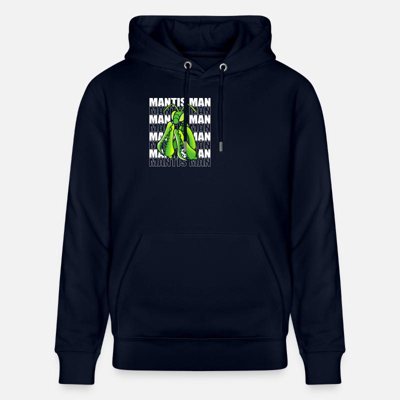 Gottesanbeter Gottesanbeterin Mantis - Stanley/Stella Unisex Bio-Hoodie CRUISER - Navy