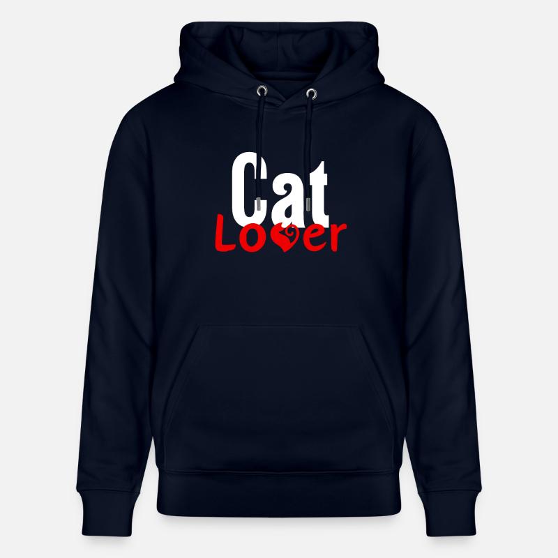 L’amour des chats - Sweat à capuche bio CRUISER Stanley/Stella Unisexe - marine