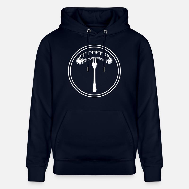 Saucisse Bratwurst - Sweat à capuche bio CRUISER Stanley/Stella Unisexe - marine