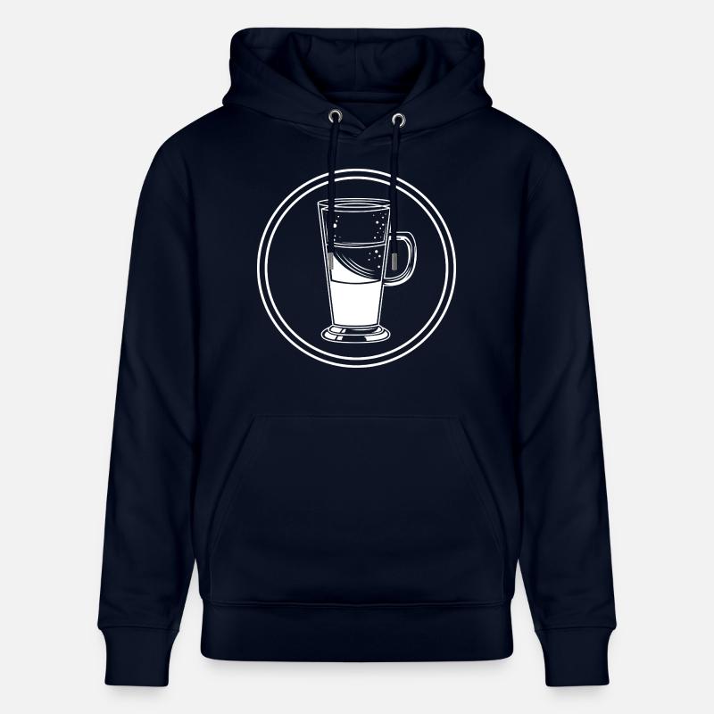 Icône du café - Sweat à capuche bio CRUISER Stanley/Stella Unisexe - marine