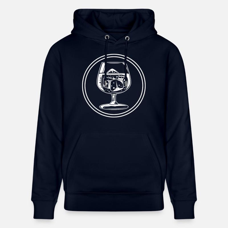 Icône du whisky - Sweat à capuche bio CRUISER Stanley/Stella Unisexe - marine