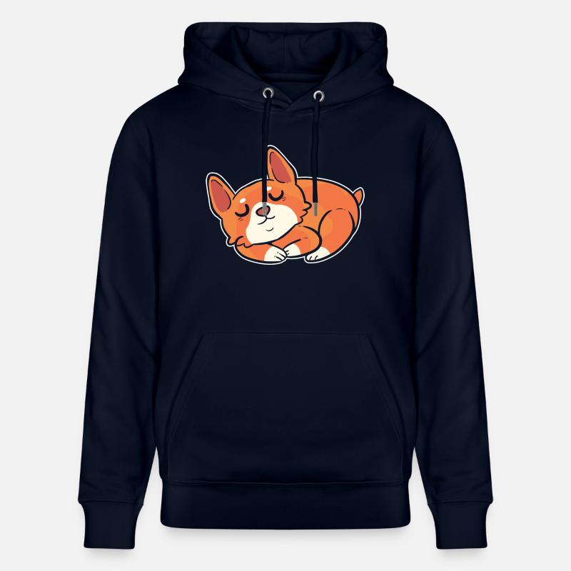 Corgi - Sweat à capuche bio CRUISER Stanley/Stella Unisexe - marine