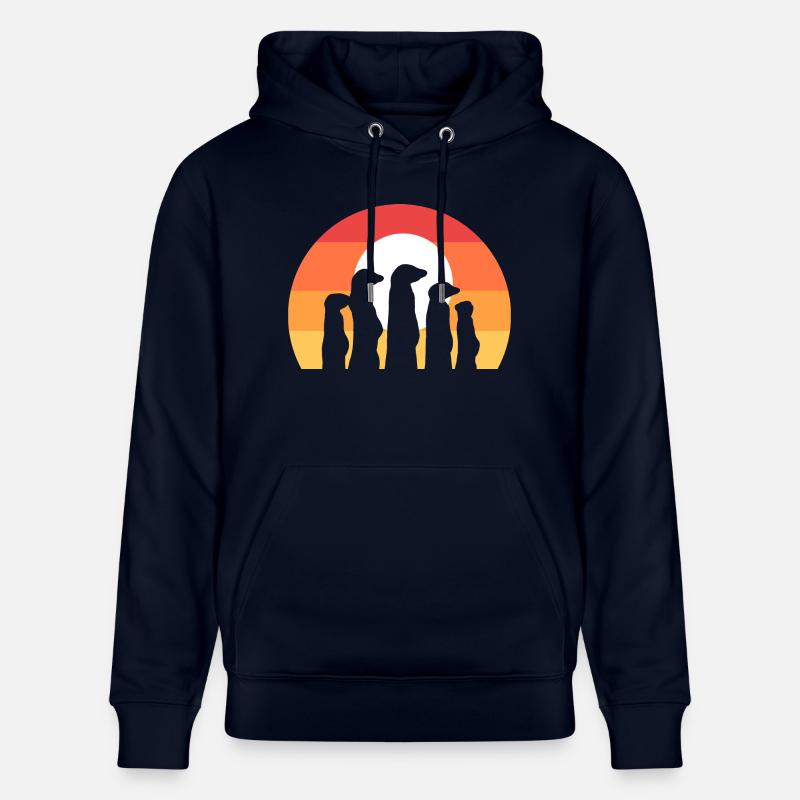 Suricate - Sweat à capuche bio CRUISER Stanley/Stella Unisexe - marine