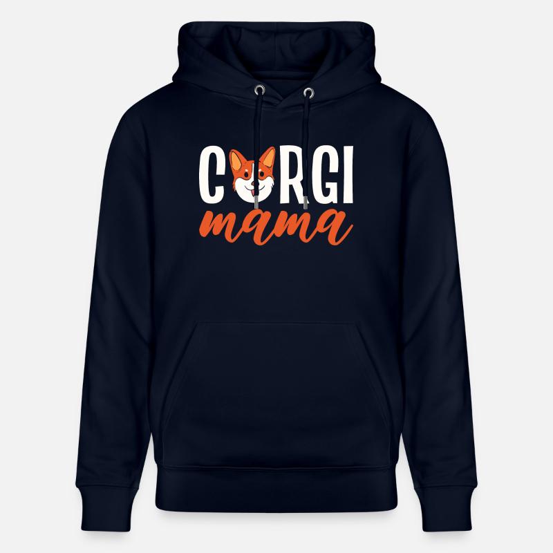 Corgi - Sweat à capuche bio CRUISER Stanley/Stella Unisexe - marine