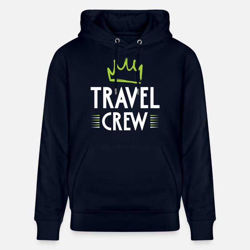 Équipe de voyage - Sweat à capuche bio CRUISER Stanley/Stella Unisexe - marine