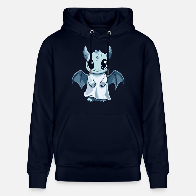 Drache Halloween Comic Geist - Stanley/Stella Unisex Bio-Hoodie CRUISER  - Navy