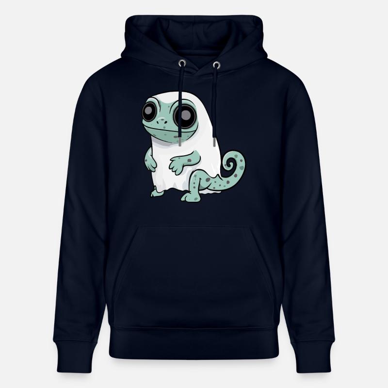 Chameleon Halloween Comic Geist - Stanley/Stella Unisex Bio-Hoodie CRUISER  - Navy