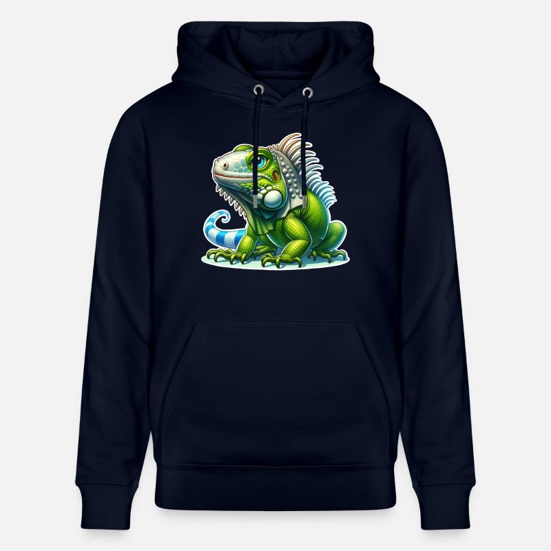 Iguane - Sweat à capuche bio CRUISER Stanley/Stella Unisexe - marine